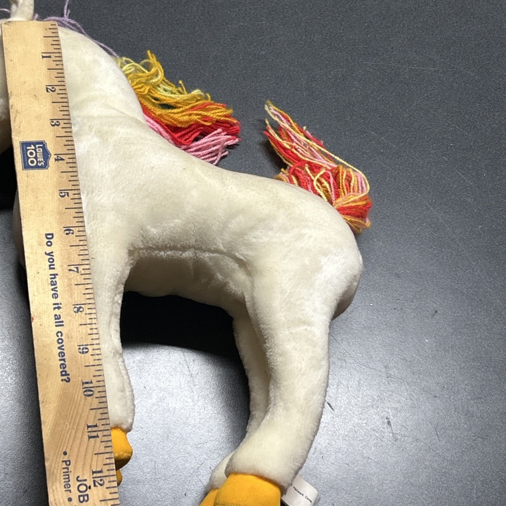 1983 Rainbow Brite Starlite Horse Plush Retro Nostalgia 90s Kids Toys - Picture 8 of 8